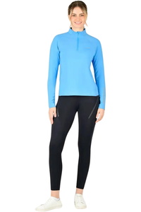 Weatherbeeta Womens Prime Long Sleeve Top 1019062 - Coastal Blue